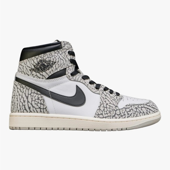 Nike Other - Nike Air Jordan 1 Retro High OG Men’s size 8.5 in White Cement